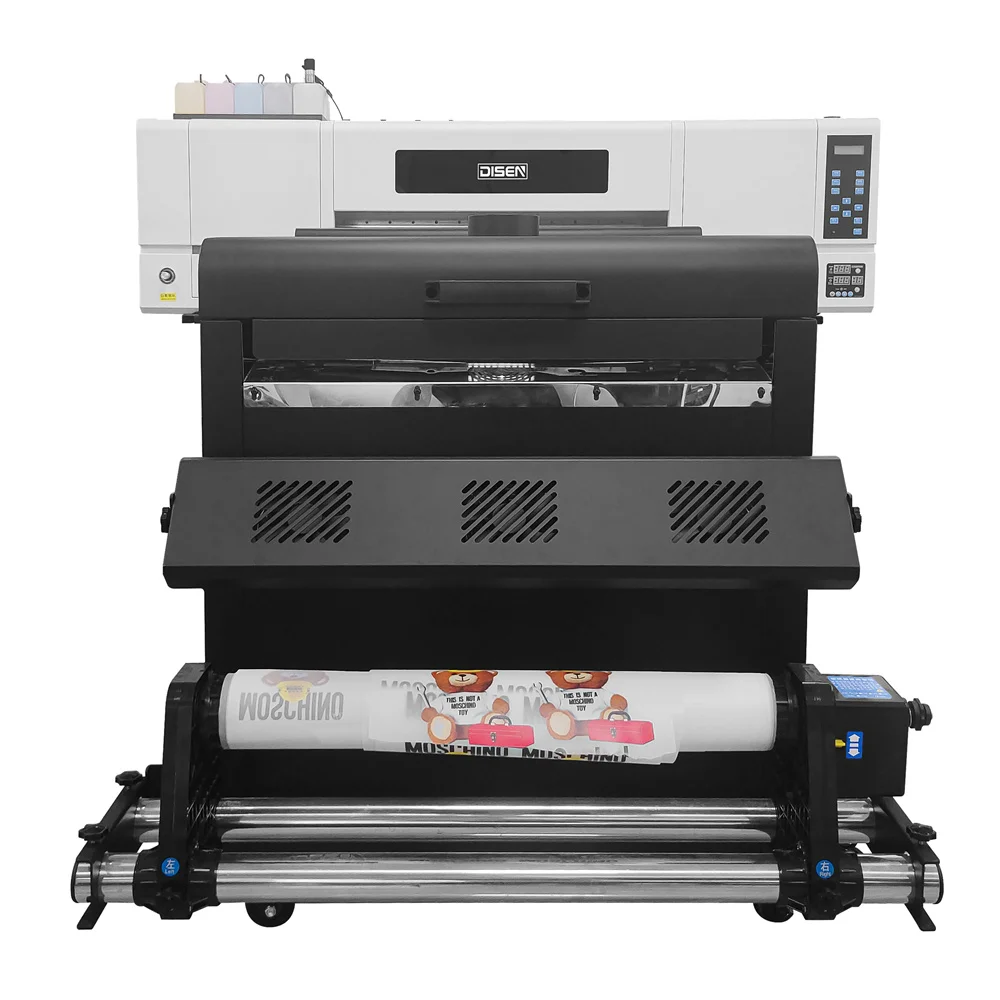 Clothes t shirt printing machine A1 A2 60cm dtf printer with 2 heads i3200 xp600 cabezales double printhead piece head60cm