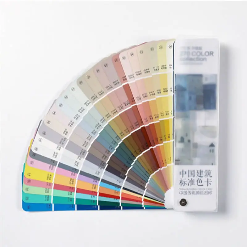 CBCC Architecture International Standard Color Card raul - paint Coatings Color Card for Paint 270 Colors Book Floor Paint Colo