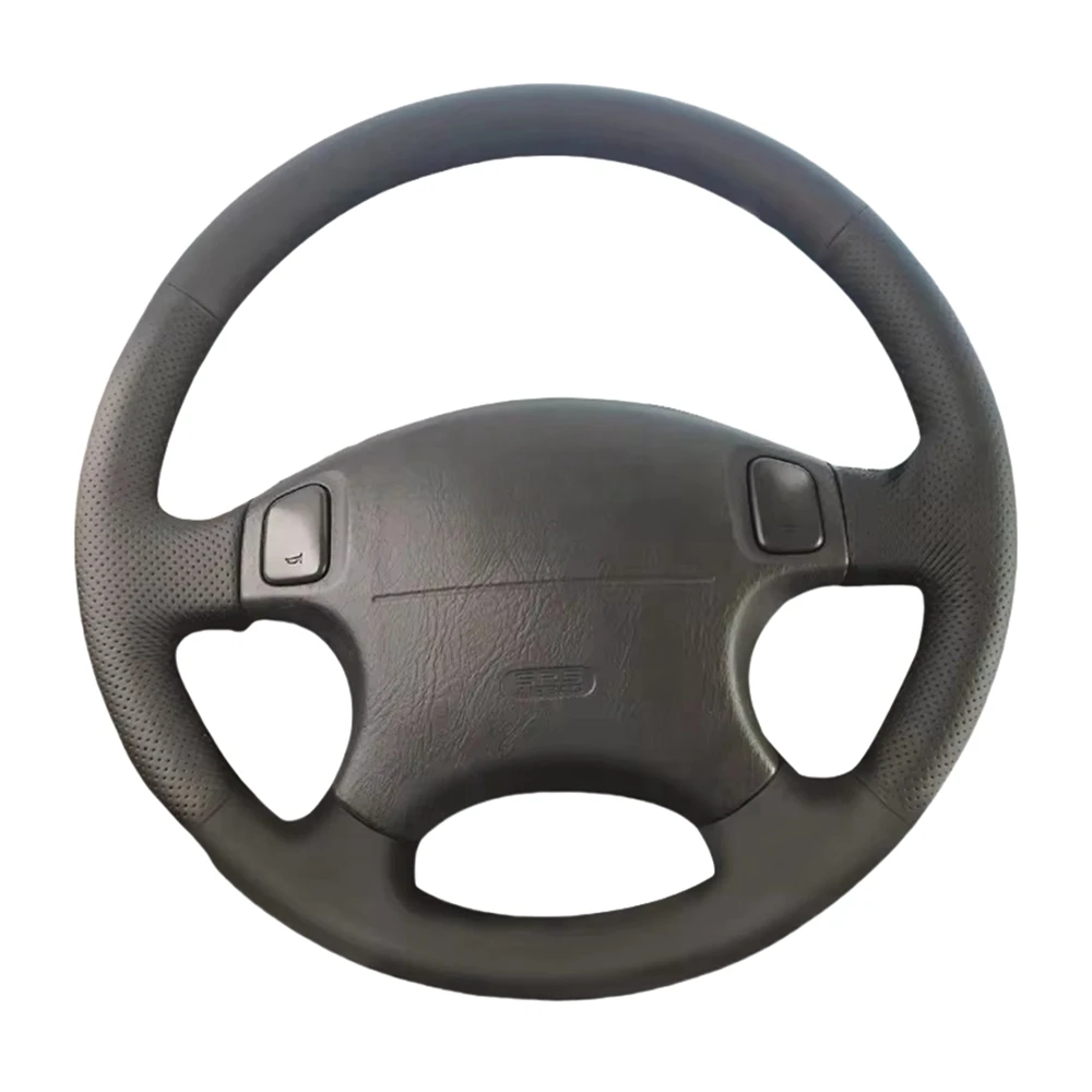Hand Sewing Car Steering Wheel Cover Microfiber Leather For Honda CRV CR-V Accord 6 Odyssey Prelude Civic 1996-2003 For Acura CL