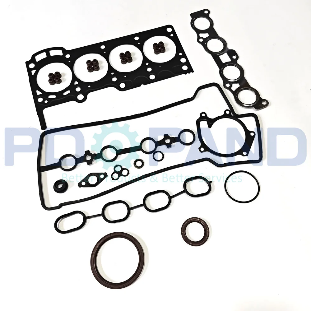2SZFE K3VE 1.3 Fit Toyota Daihatsu Yaris Vitz Vios Ractis Taruna YRV Copen Atrai Sirion Justy VVTi Engine Repair Gasket Seal Kit