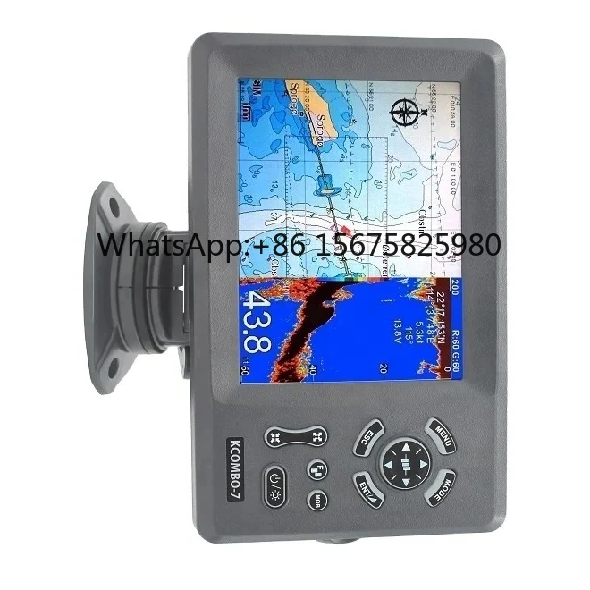 

Hot Selling KCombo-7 Marine GPS Plotter Color LCD Display
