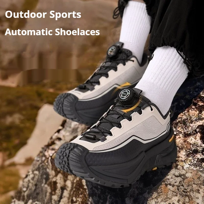 Swivel Buckle Laces Easy installation Automatic Shoelaces Without ties Thick Rope Outdoor Sneakers Shoelace Shoe Accessories image 3