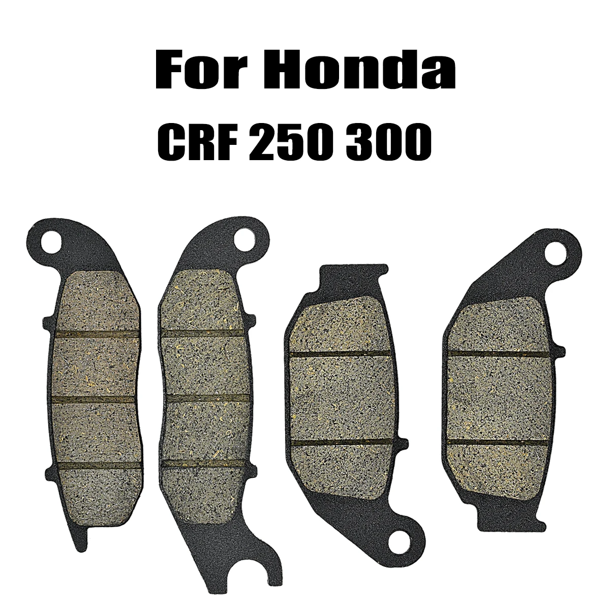 

For Honda CRF250 Rally 17-21 CRF250L 13-21 CRF300 CRF300L ABS 20-22 CRF250M 2012-2017 Motorcycle Front or Rear Brake Pads