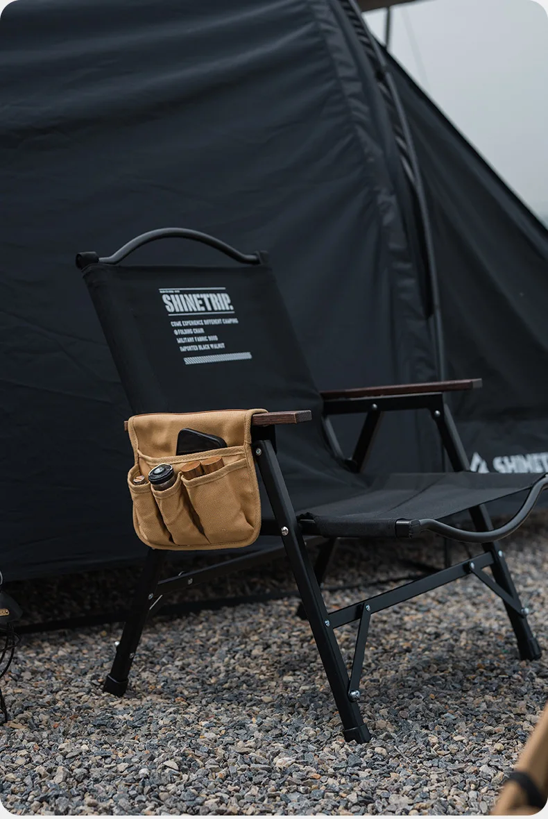 

Outdoor Kemet armrest hanging bag, waterproof, wear-resistant, multifunctional, portable double-layer storage bag, canvas storag