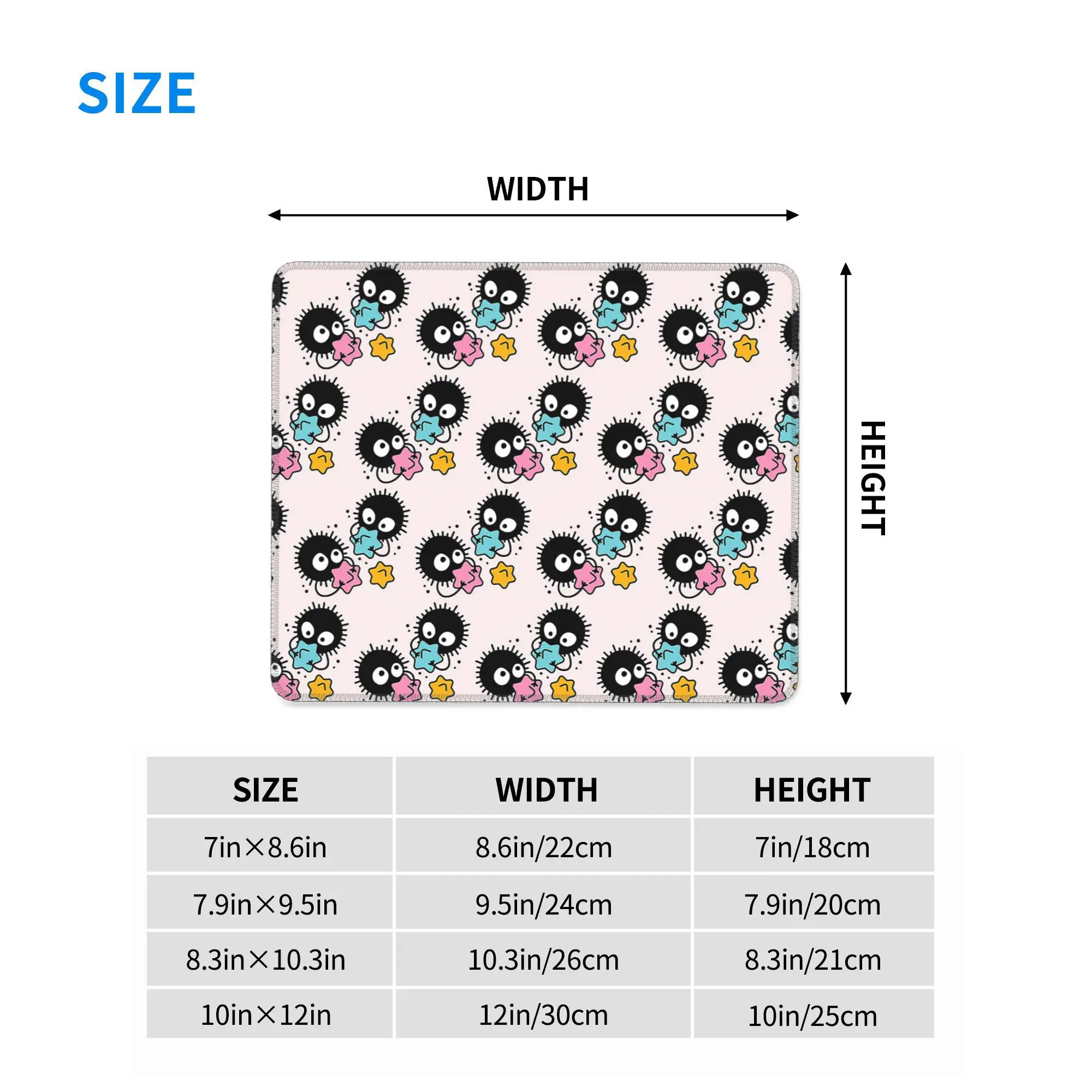 すすスタジオジブリマウスパッドコンピュータキーボードマウスマットゲーマー PC ラップトップデスクマットオフィスアクセサリーテーブルマット