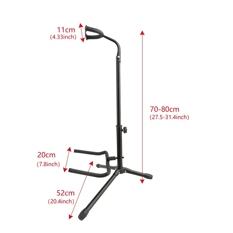 Archery Compound Bow Stand Foldable Adjustable Height Removable Assemble Bow Bracket Protection Bow