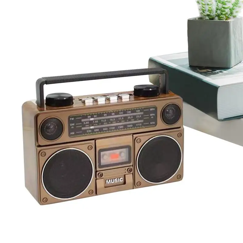 

Solar Weather Radio Outdoor Wireless Speakers With Handle Electronics Supplies Retro Radio With Clear Sound For Business Trip