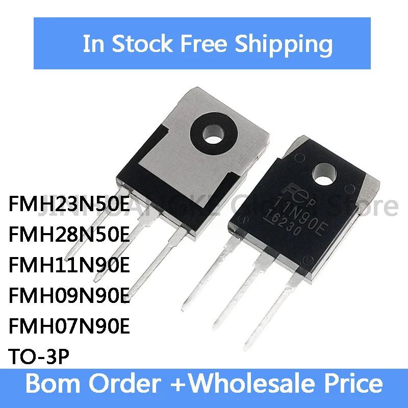 5PCS FMH11N90E FMH23N50E TO-3P FMH23N50 23N50E FMH28N50E FMH09N90E FMH07N90E 28N50E 11N90E 09N90E 07N90E
