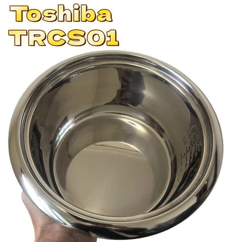 304 stainless steel rice cooker bowl for Toshiba TRCS01 replacement Hygiene Durable Non-stick pan rice cooker inner bowl