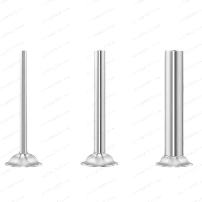 Meat grinder enema tube accessories wholesale sausage tools casing 304 stainless steel funnel mouth