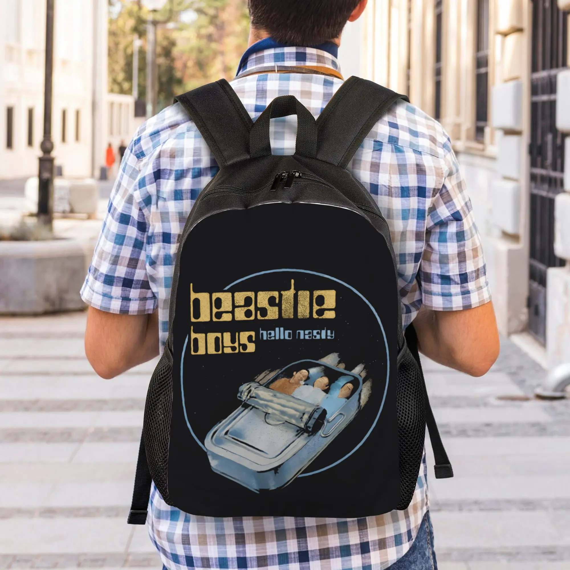 Back to school season Fashionable Beastie Boys 16 Rucksack  Girl Boy Handbag Backpack