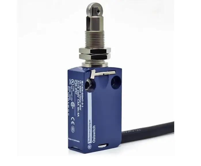 limit switch ZCMD21 direct action metal roller, 1-meter cable, one open and one close XCMD21F2L1(ZCMD21+ZCEF2)