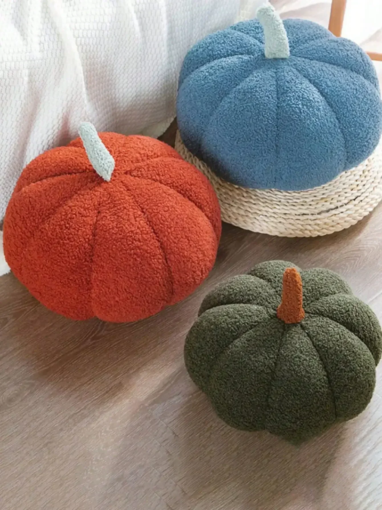 Soft Pumpkin Pillow Sofa Cushion Bedroom Decoration Kids Gifts Baby Soothing Hallowen Decoration Plushies Toys Outdoor Pillows