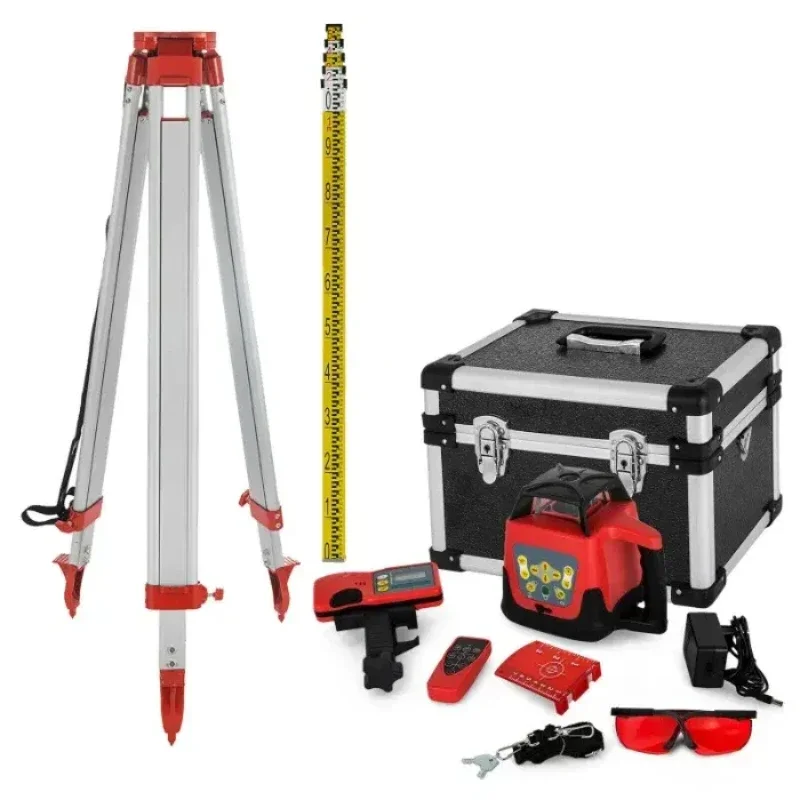 Red Rotation Level Self-leveling Measurement Automatic 360 Range Green Rotation