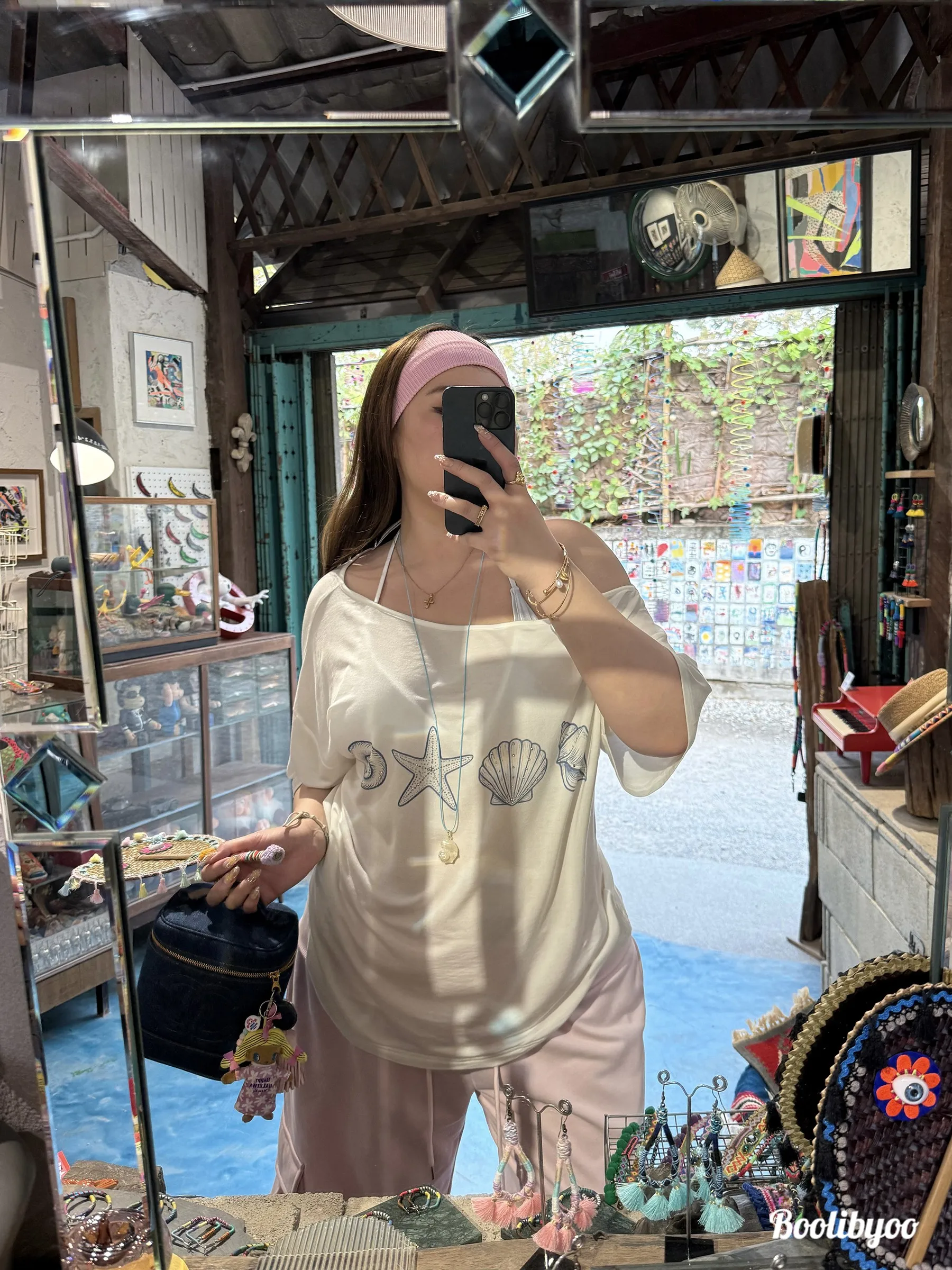 

Summer Vibe Large Size Printed Rhinestone Asymmetrical Shoulder T-shirt Women's Loose Fit Casual Top Fashion Trend Low Waist