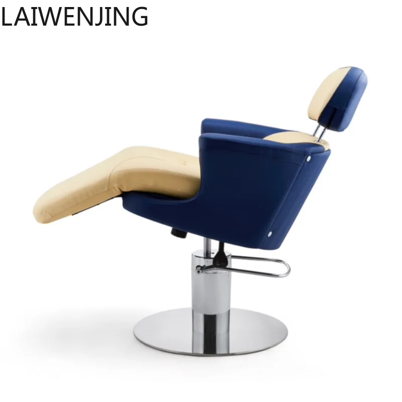 

MJY new hair salon special barber shop hair cutting chair can be lifted