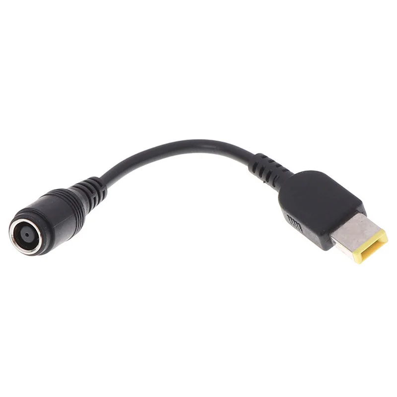 

DC Power Jack Square USB Male To 7.9-5.5MM Female Power Converter Cable for Lenovo Thinkpad Laptop
