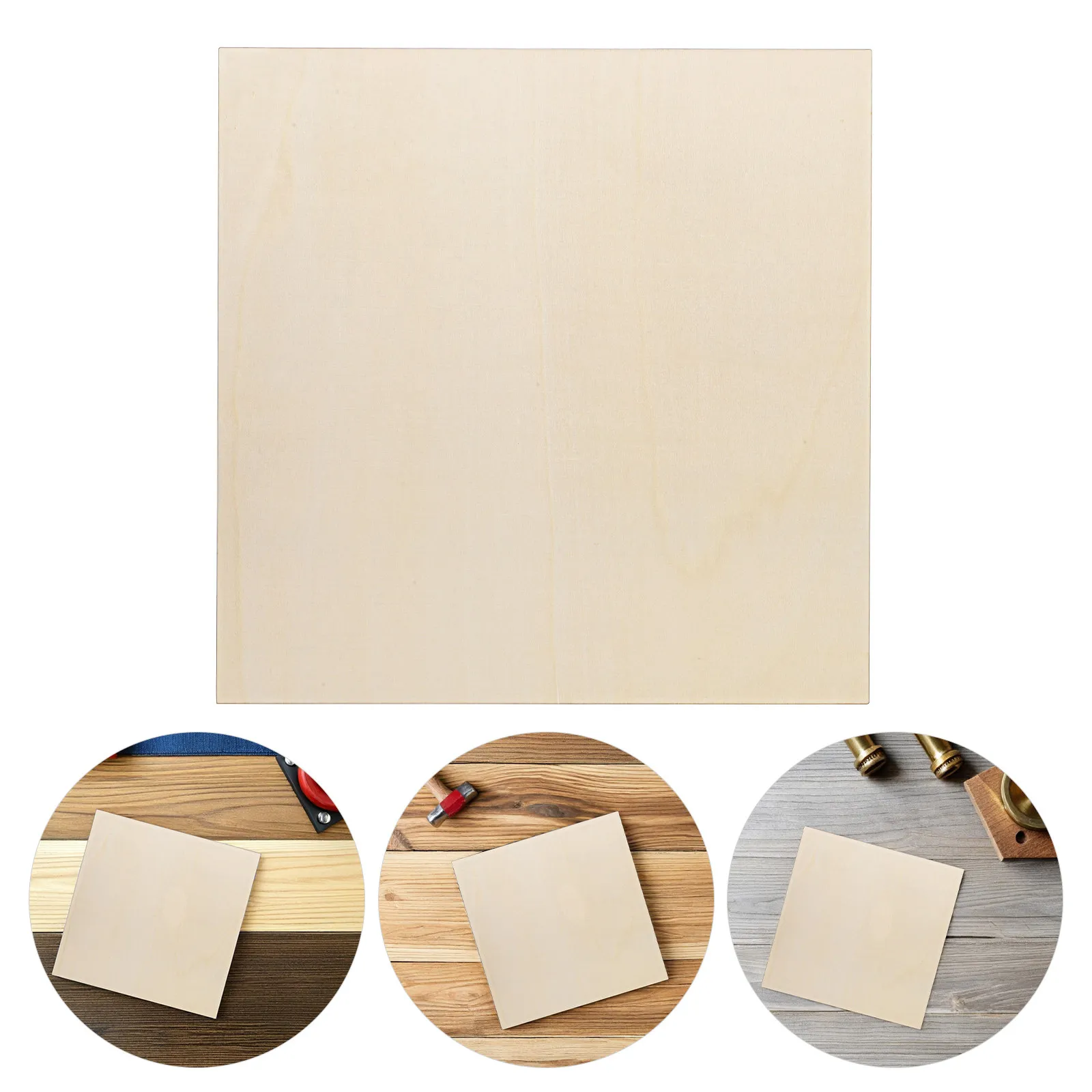 

10Pcs Walnut Plywood Squares Unfinished Wood Boards for DIY Crafts Engraving Painting Wall Art Decor Hardwood Craft Panels