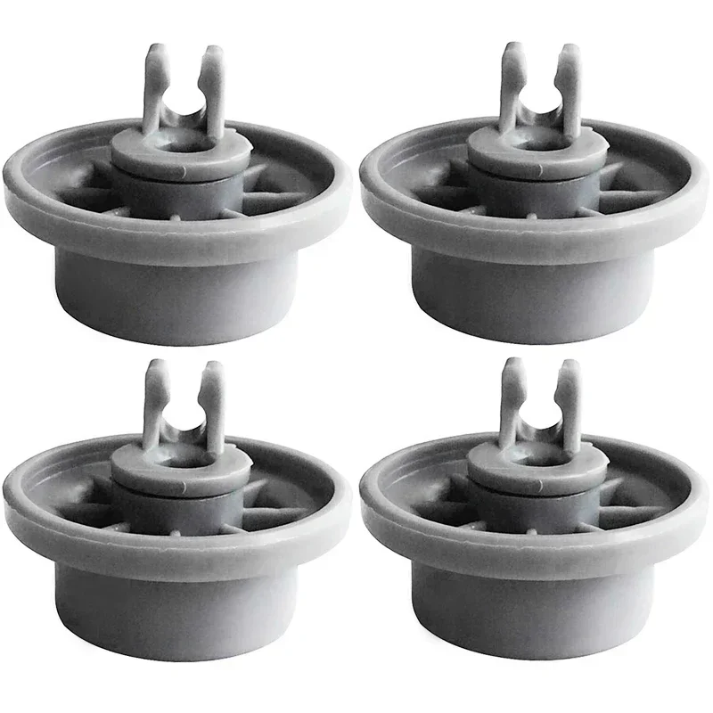 4pcs Dishwasher Wheels For Bosch Siemens Neff Dish Washing Machine Rack Basket Wheels Replacement Parts