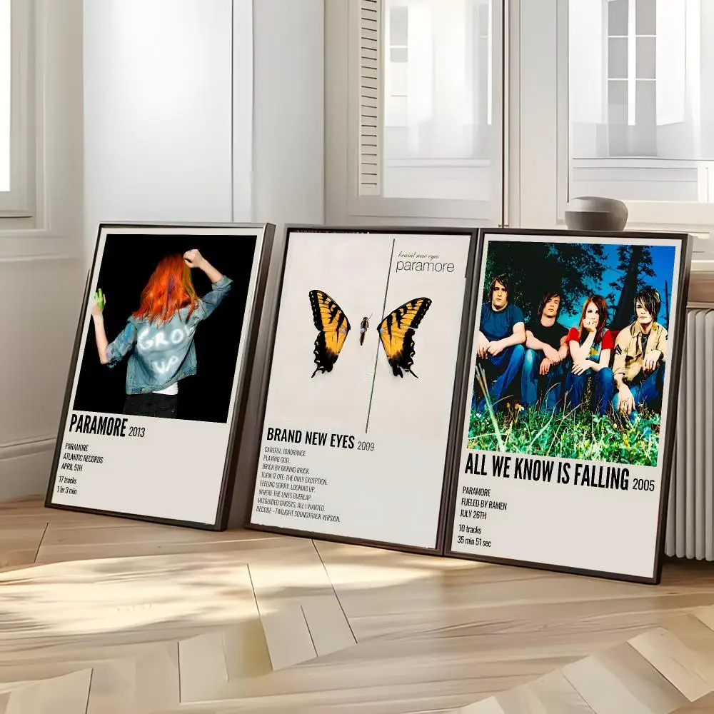 band poppunk P-Paramore Poster Distinct Home Decor Concepts Chic Indoor Art Pieces