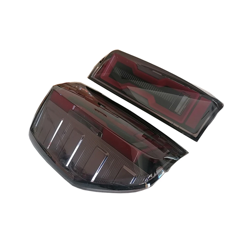 1 PAIR CAR TAILLIGHTS FOR FORD RANGER RAPTOR 2012-2021 REAR LAMP LIGHT DYNAMIC SEQUENTIAL TURN SIGNALS DRL BRAKE REVERSE LAMP