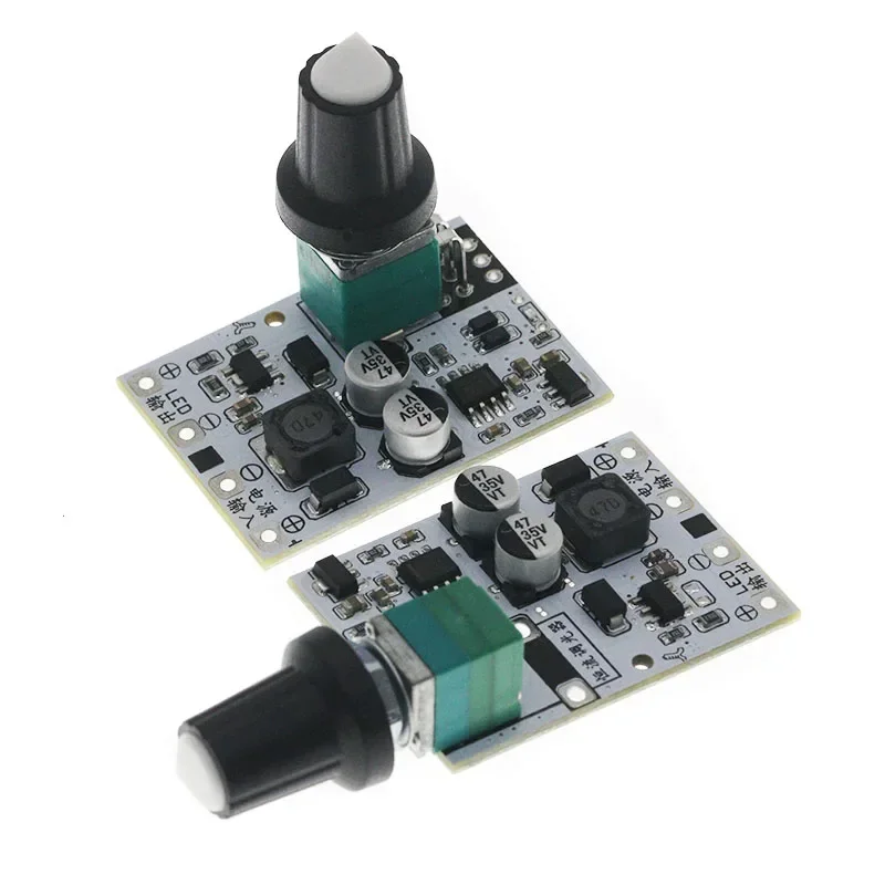 New LED Constant Current Dimming Driver Board Knob High-Power Lighting Desk Lamp Module DC Potentiometer Control