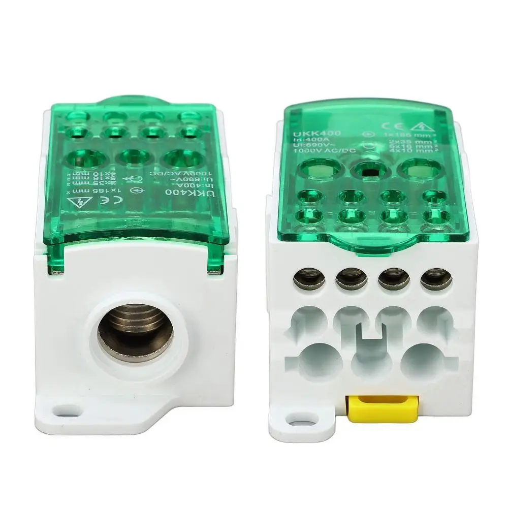 690V Terminal Block Junction Box 400A Red Blue Yellow Green Universal Power Distribution Power Distribution Box Control Cabinets