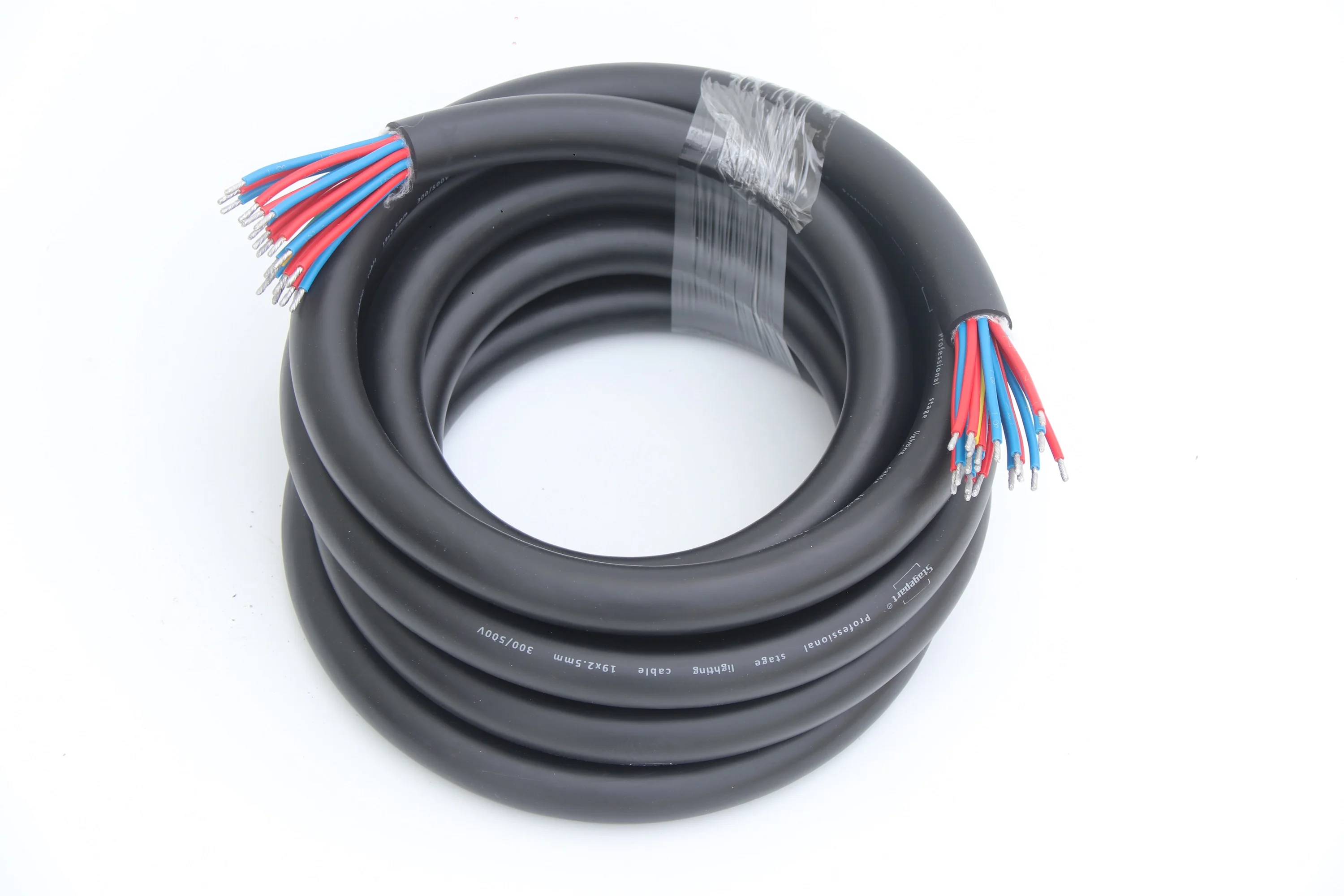 19/13 Pin 2.5mm Socapex Extension Cable Electrical Power Wire Cord Cable Male to Female for Stage Lighting