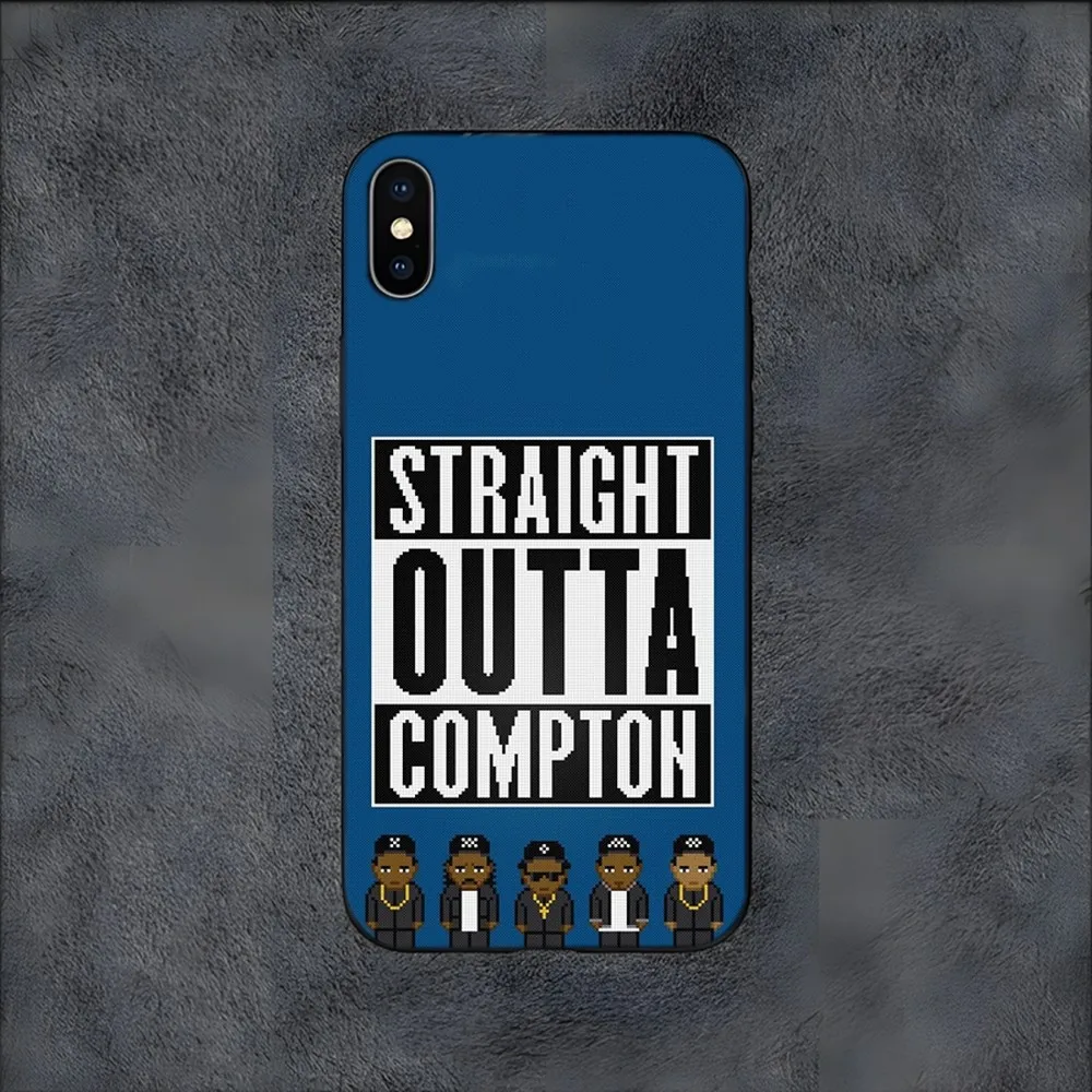 NWA Rap N-Niggaz Wit Attitudes Capa de telefone para Samsung S21, S22, S23, S30, Ultra, S20, S30, Plus, S21 Fe, 10,9,5G Capa de silicone
