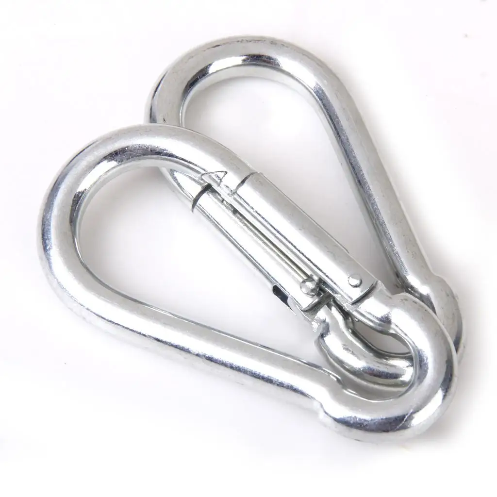 2pcs 2pcs Iron Carabiner Hooks Carabiner Hooks Suitable for Swings