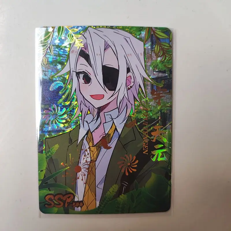 Anime Demon Slayer Kamado Tanjirou Uzui Tengen Tomioka Giyuu Game Collection Sp Ssp Card Rare Card Kids Toys Birthday Present