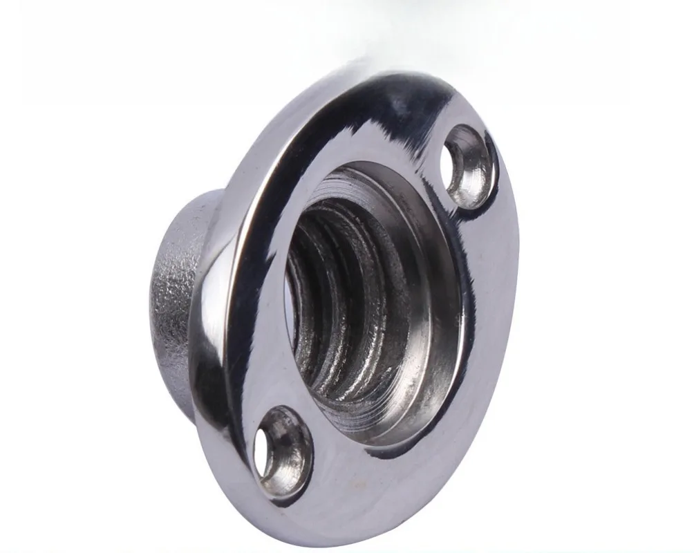 Corrosion Resistant Stainless Steel Boat Fuel & Drain Outlet Deck Fitting, Marine Hardware Accessory for Yacht Vessel