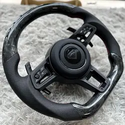 Custom Volante carbon fiber Steering Wheel for Porsche 991 991.2 Gt3 911 991 992 987 Cayenne 958 Boxster 718 Cayman Macan 2018