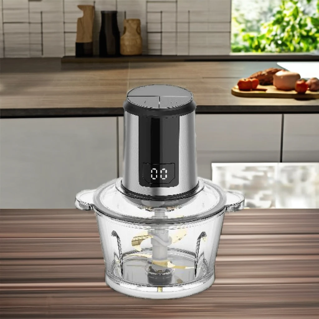 

New model2026 New Electric Large Capacity Meat Grinder with Stainless Steel Housing and Safe Operation