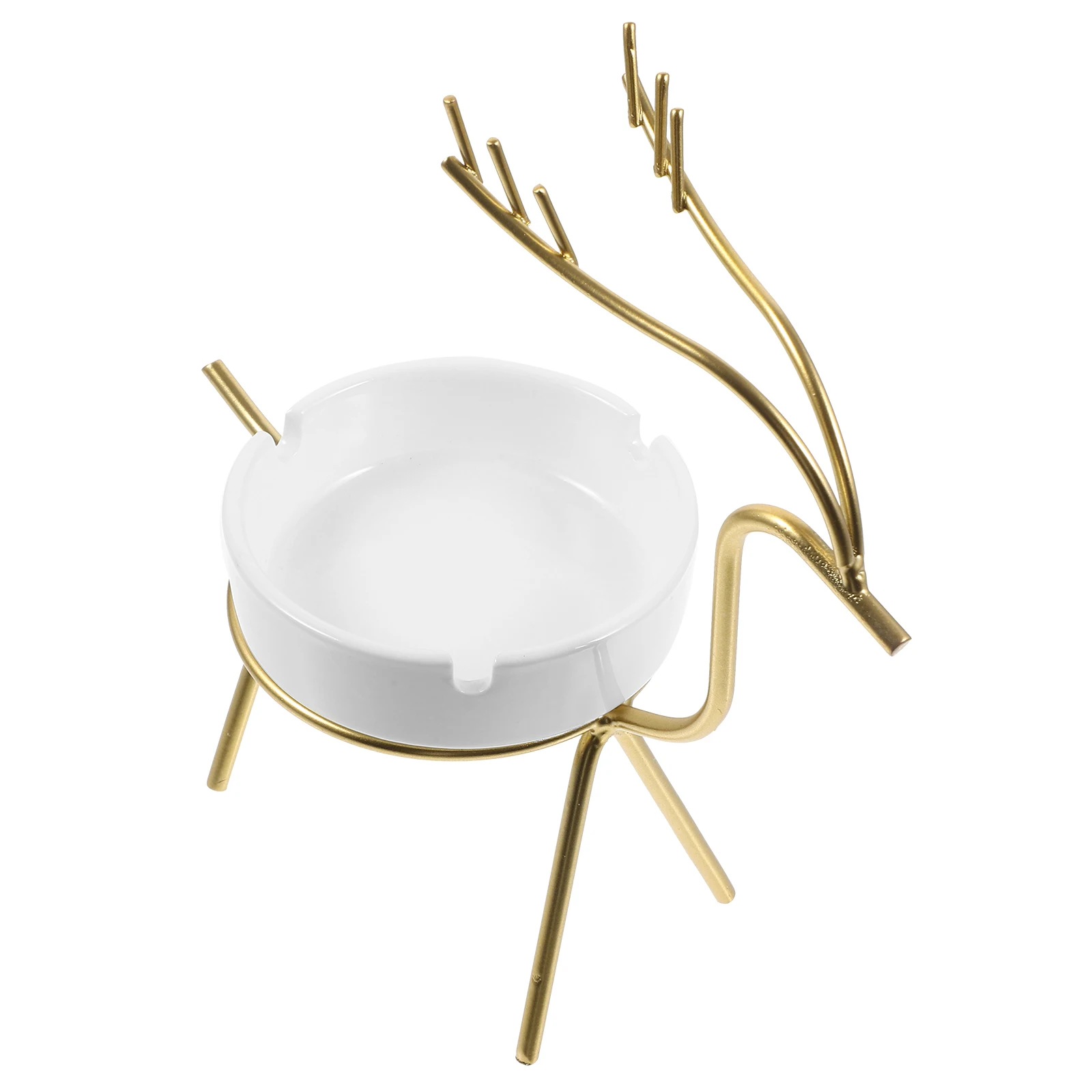 

Creative Ceramic Ashtray Large Capacity Butt Container Beautiful Practical Home Office Use Desktop Decoration