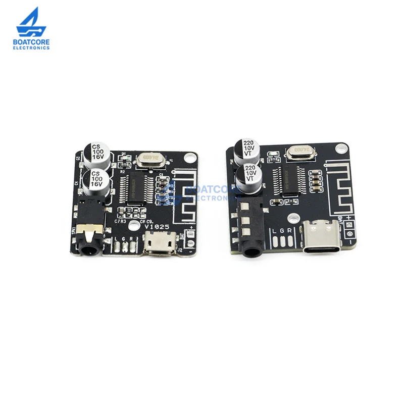 1PCS DIY BT Audio Receiver Board Wireless Stereo Music Module BT 4.1 / 5.0 MP3 Lossless Decoder Board DC3.7-5V