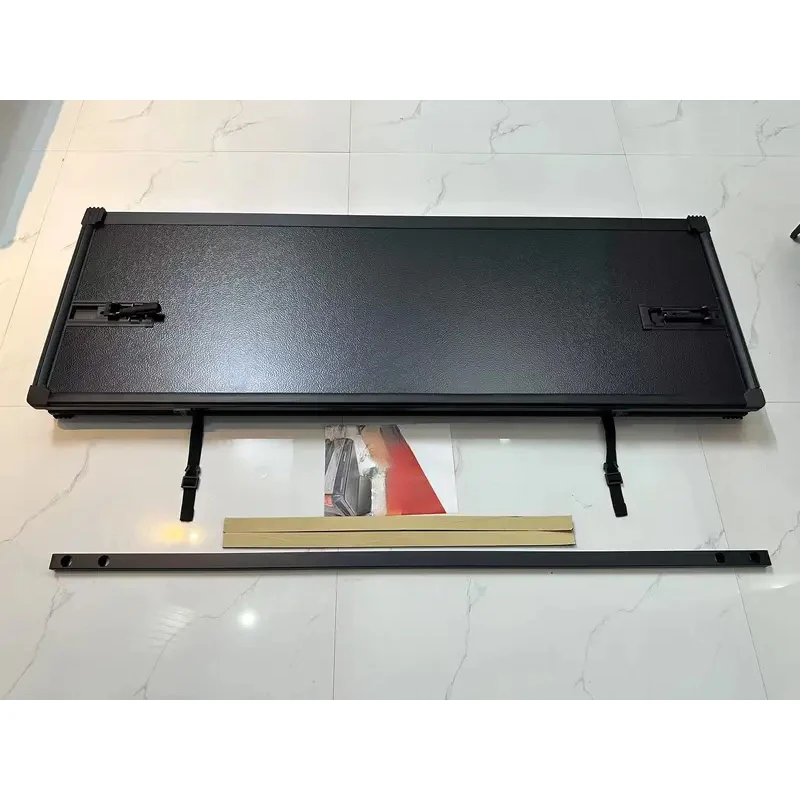 

Aluminum Hard Tri-Fold Tonneau Cover Pickup Truck