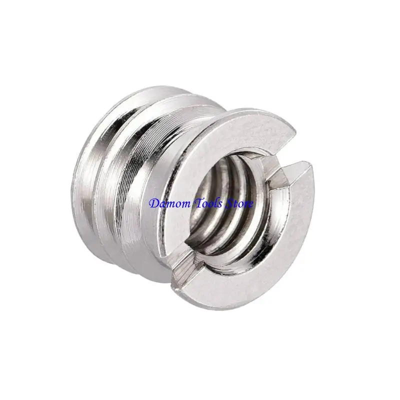 57BE Tripod Mount Head Featuring 360 Horizontal Panning Rubber Pad and 3/8 to 1/4 Nut Adapter for Multiple Device