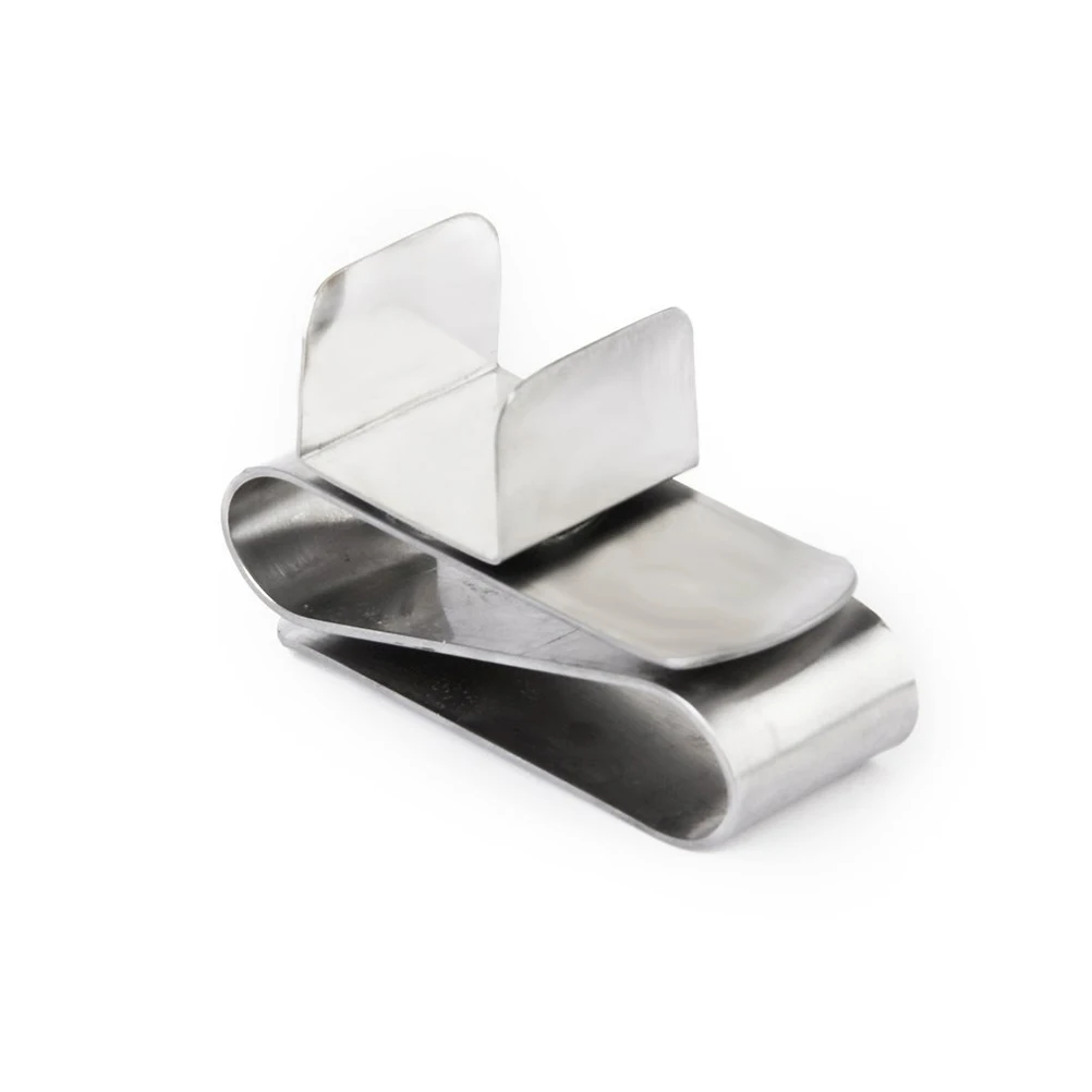 

Chocolate Clip Silver Chalk Holder Pool Accessories Snooker Cue Billiard Billiards