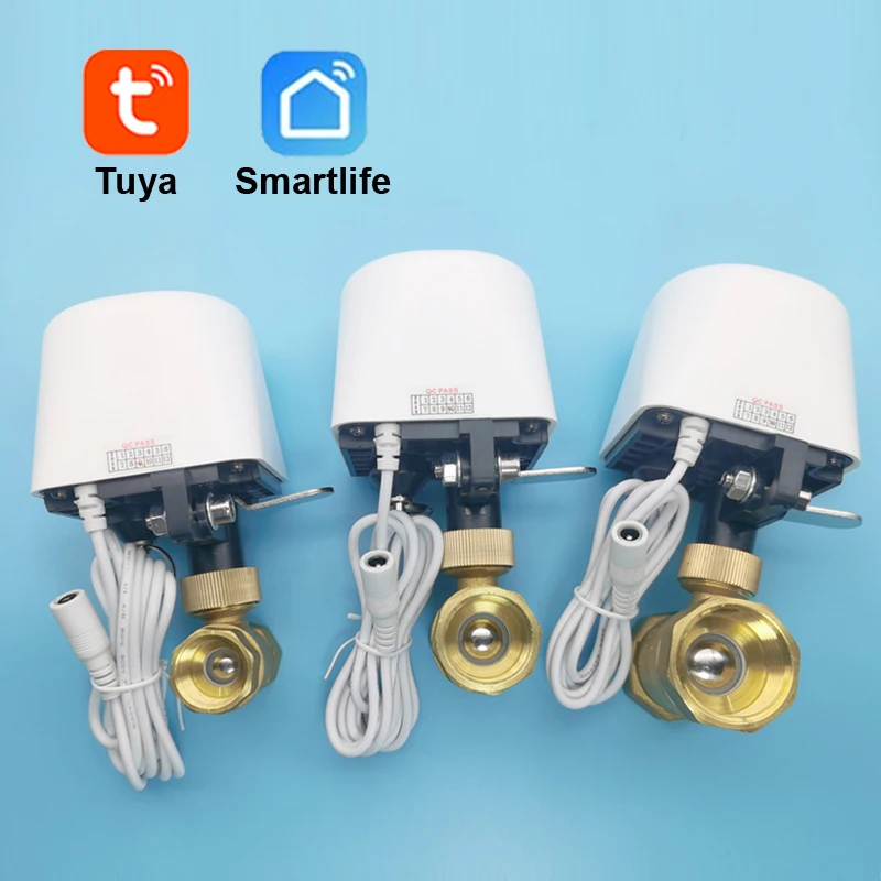 

Водяной клапан Tuya Wi-Fi Zigbee, садовый автоматический таймер отключения воды, контроллер орошения DN15 DN20 DN25, труба Alexa Google Home