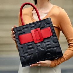 ZOOLER, bolso de mano de piel auténtica 100% hecho a mano para mujer, bolsos de hombro de piel de vaca auténtica, bolsos de compras en Stock # WP3960