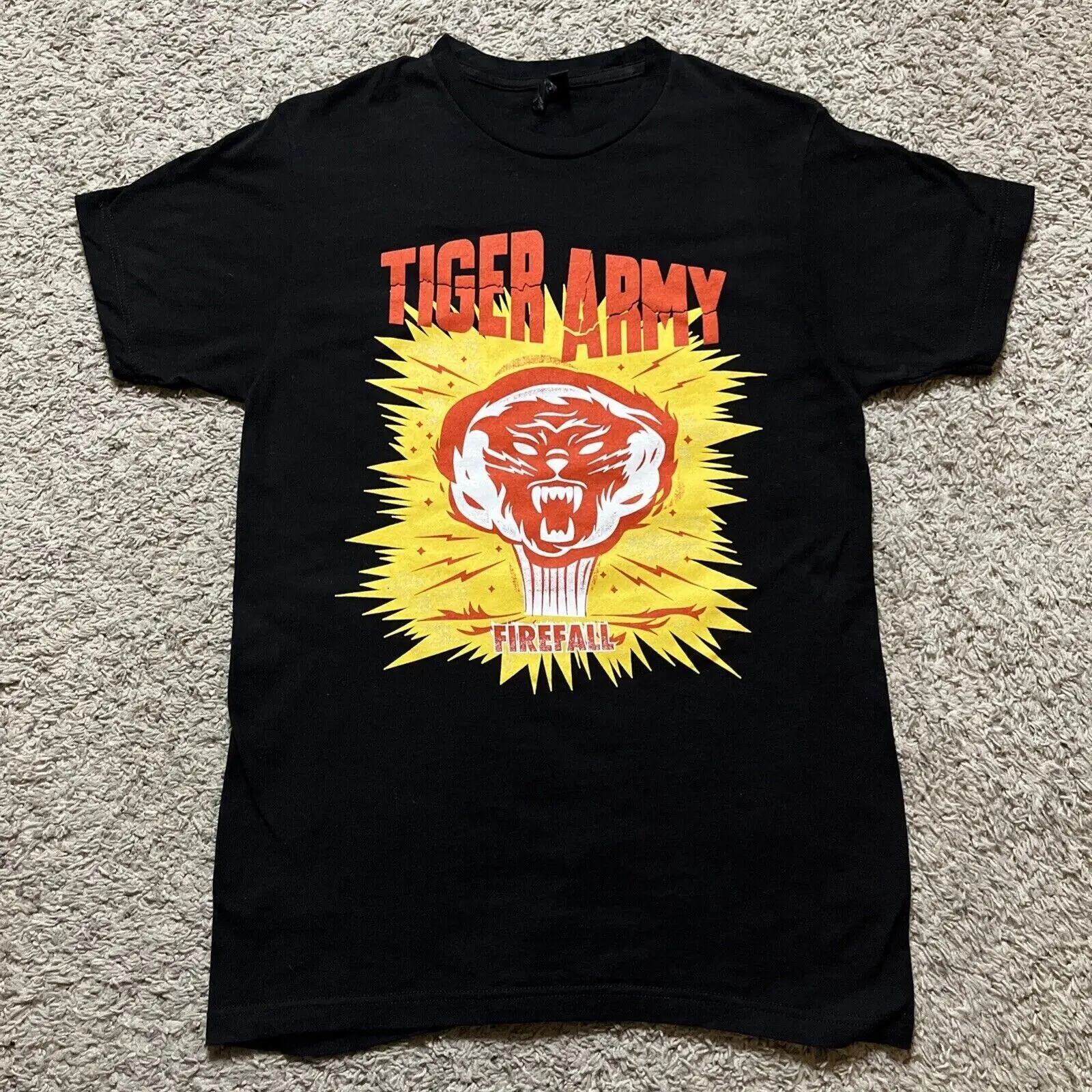 Футболка Tiger Army Firefall, хлопковая мужская футболка унисекс, S-4XL, US787