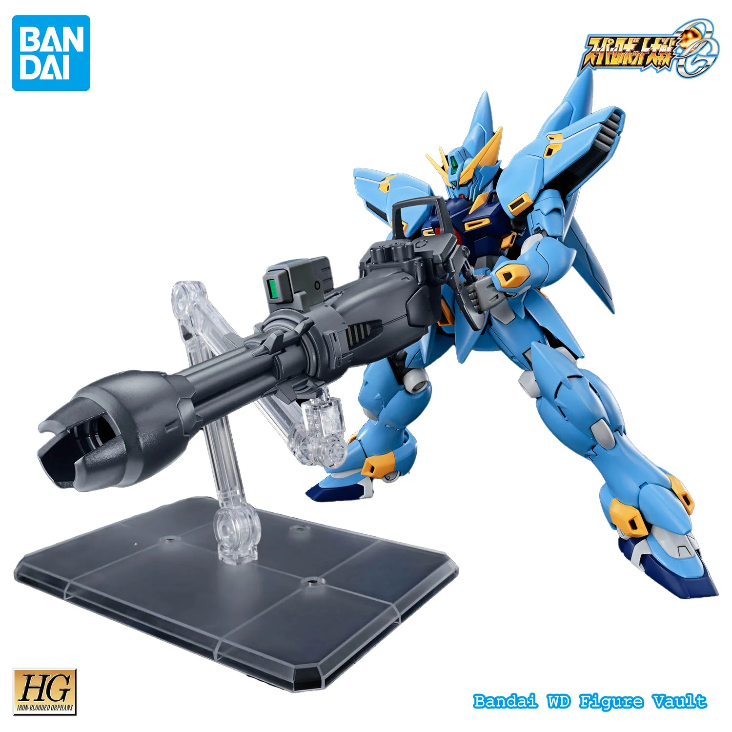 In stock Bandai Officially Licensed HG Huckebein (PTX-08R) Super Robot Wars OG Figures Anime Model Genuine Boxed Toy Gift