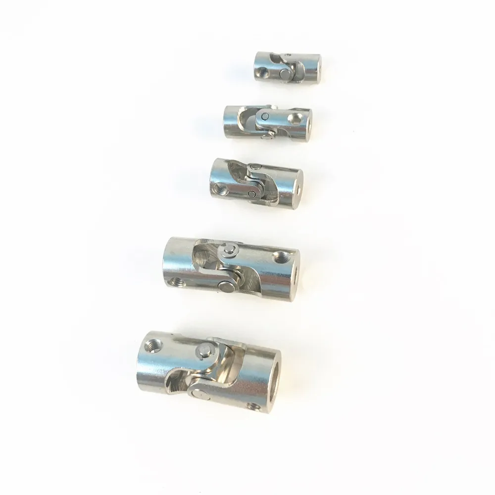 Acoplamientos de cardán de conector de Motor de coche, accesorios de modelo de barco, junta de cardán de coche, piezas de barco Rc