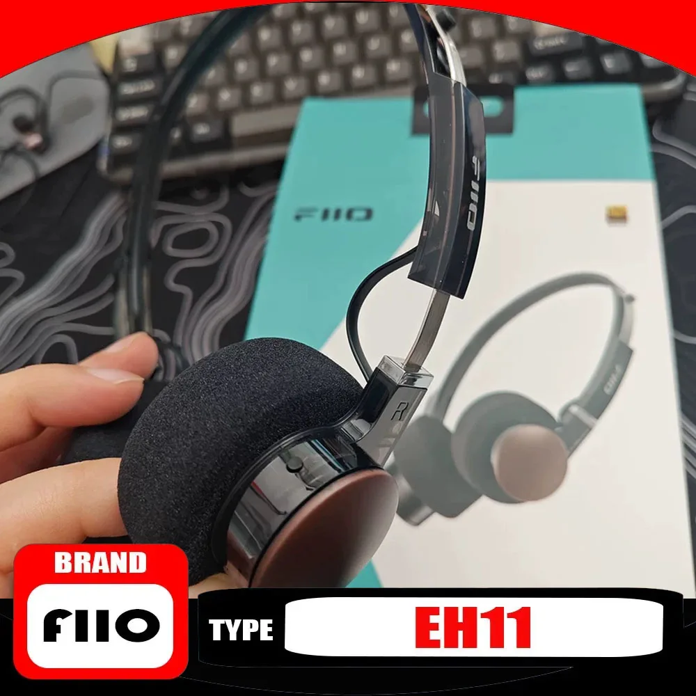 FIIO EH11 Headphones Bluetooth 6.0 Supports LDAC Lightweight Long Battery Life Gaming Headset E-sports Sound Effects Unique