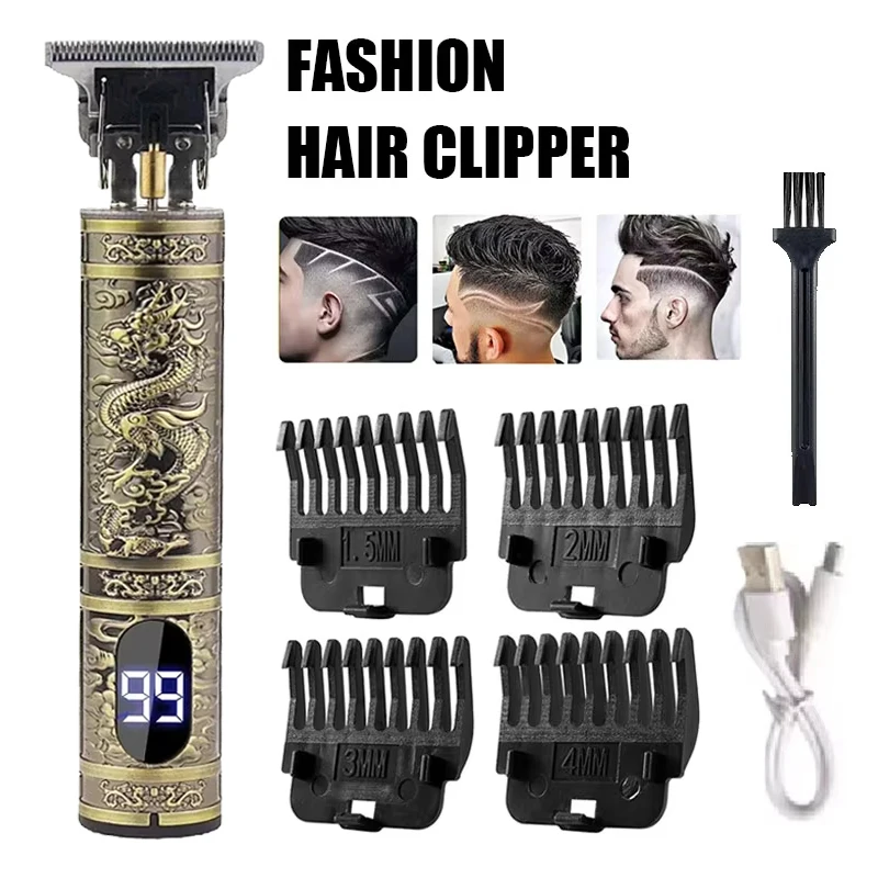 New Trimmer for Men Barber Shop Hair Clipper Men's Lawn Mower Razor Beard Haircut Machine Electric Shaver Hair Cutting Machine