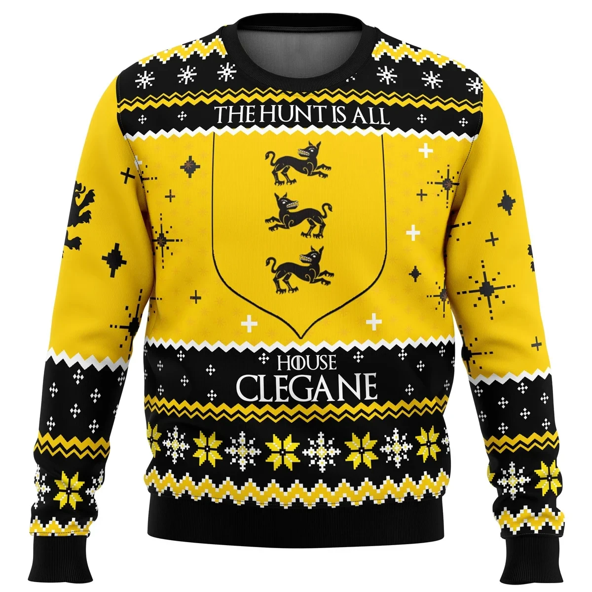 Autumn and Winter Game Of Thrones Christmas Is Coming Ugly Christmas Sweater Gift Santa Claus Pullover Men 3D Sweatshirt Tops