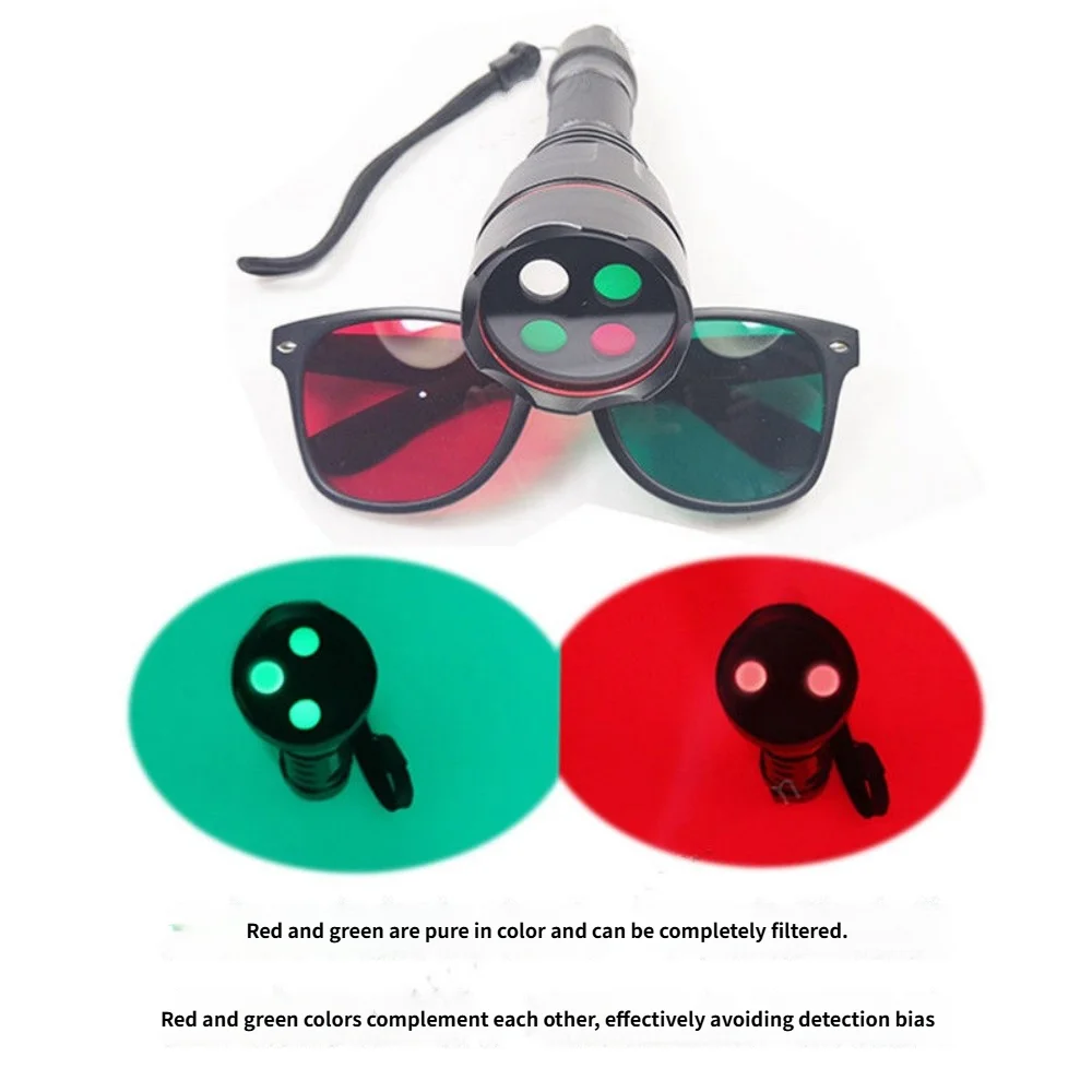 

Portable Four Hole Lamp Worth 4 Dot Test Light Professional Visual Function Inspection Tool Torch Type Ophthalmology Tester