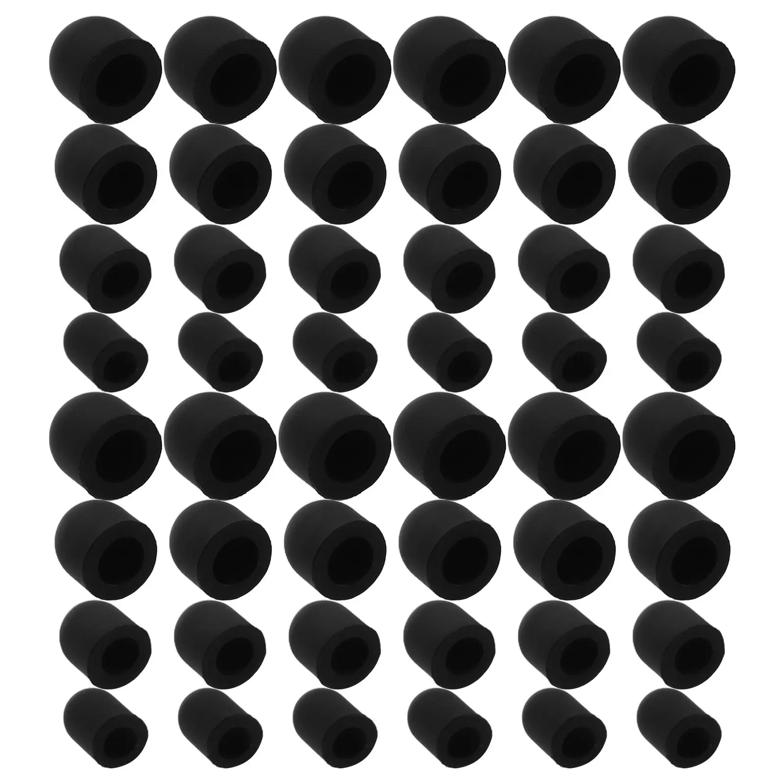 

60 шт. сменных силиконовых наконечников для стилусов, высокая чувствительность и точность для сенсорных устройств, универсальные, 6, 7, 8 мм