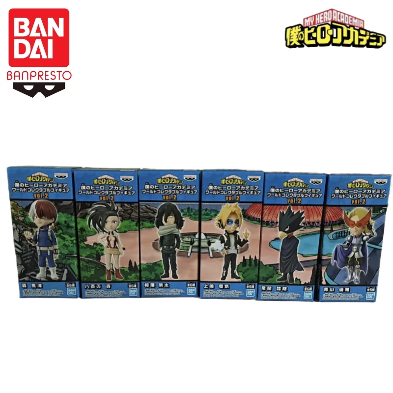 

In Stock Bandai Original Banpresto My Hero Academia Wcf Vol 2 Action Figure Model Doll Brand New Boxed Anime Characters Garage